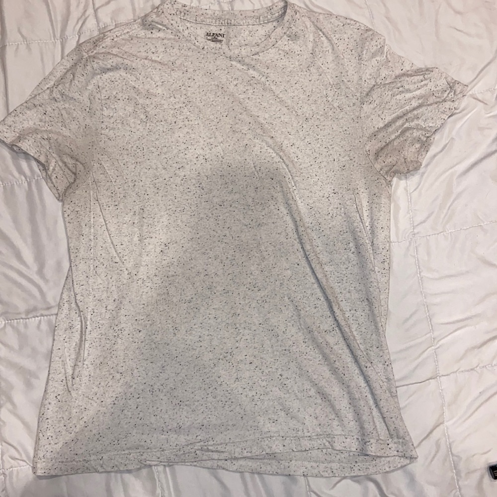 White speckled tee